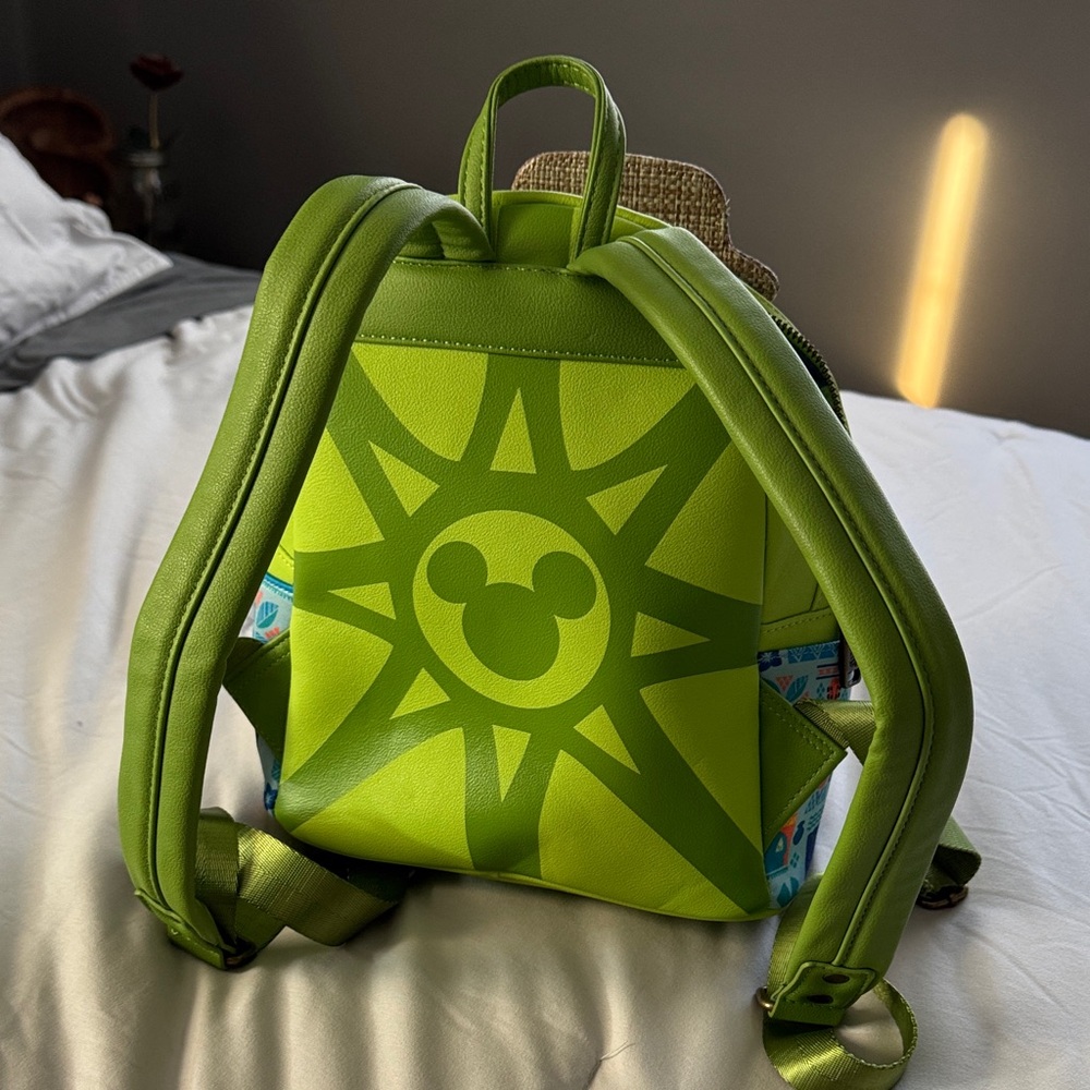 Loungefly Green and Blue Turtle Backpack - Picture 5 of 5